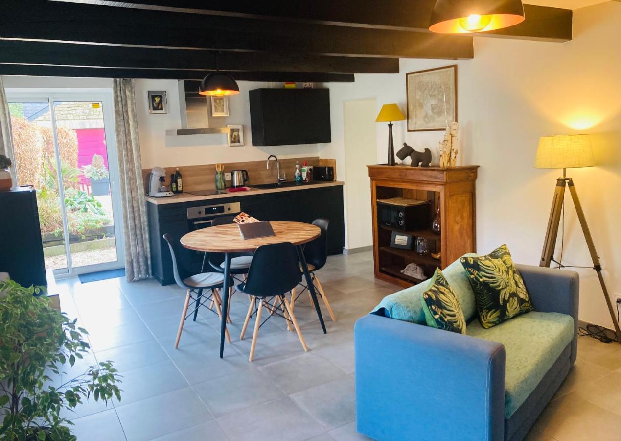 Charmante Petite Maison Renovee Quistinic Buitenkant foto