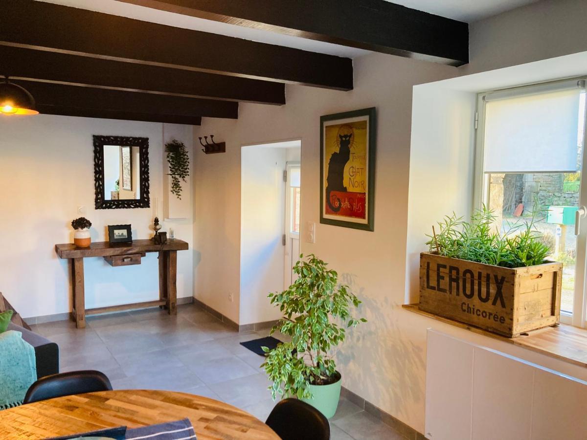 Charmante Petite Maison Renovee Quistinic Buitenkant foto